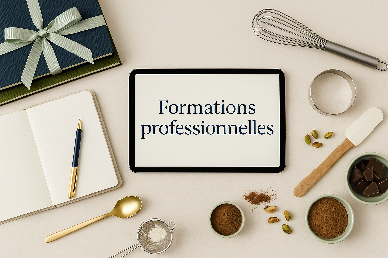 Formations professionnelles EN PATISSERIE et chocolaterie
